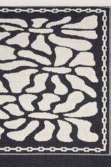 GREY JACQUARD KNIT SCARF