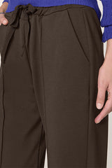 BROWN JOGGING MILANO TROUSERS