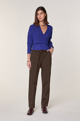 BROWN JOGGING MILANO TROUSERS