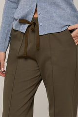 KHAKI JOGGING MILANO TROUSERS