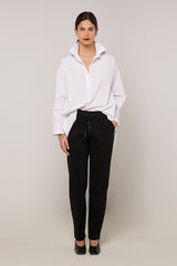 BLACK JOGGING MILANO TROUSERS