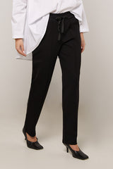 BLACK JOGGING MILANO TROUSERS