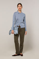 KHAKI JOGGING MILANO TROUSERS