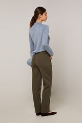 KHAKI JOGGING MILANO TROUSERS