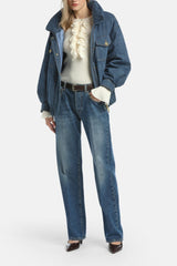 SHARM PADDED DENIM JACKET