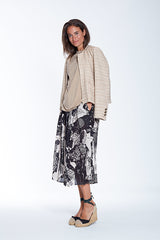 GIA BEIGE UNI BOUCLÉ JACKET