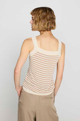 TRICOLOR TEXTURED TOP