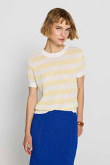YELLOW STRIPED JUMPER