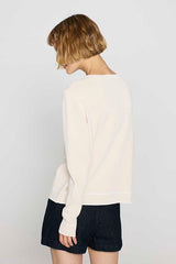 CREAM BI-COLOR MILANO CARDIGAN