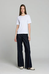 WHITE HOTFIX DETAILS T-SHIRT