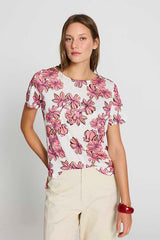 ALLOVER PINK FLORAL PRINT JUMPER