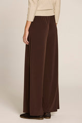WIDE-LEG KNIT TROUSERS