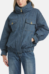 SHARM PADDED DENIM JACKET