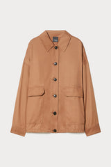 MARINA BEIGE VISCOSE TWILL JACKET