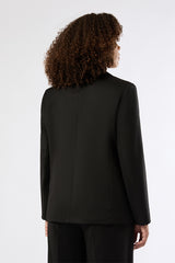 GIULIVA BLACK FLANNEL BLAZER