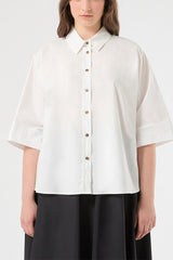 EMIRO WHITE COTTON SHIRT