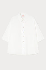 EMIRO WHITE COTTON SHIRT