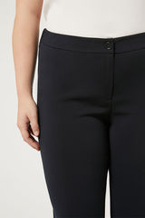 REGGINA BLUE STRETCH CADY TROUSERS