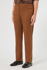 QUARTO SLIM-FIT COTTON TROUSERS