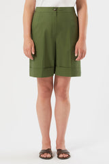 DANZA COTTON BERMUDA SHORTS