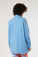 TEIERA BLUE COTTON TUNIC