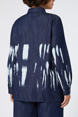 SALUBRE TIE DYE DENIM SHIRT