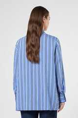 ZELANTE YARN-DYED VISCOSE SHIRT