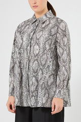 SALPA PRINTED COTTON TUNIC