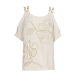 NATUREL SHOULDER EFFECT SWEATER