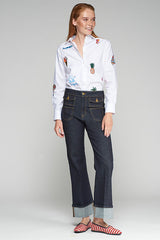ANNINA PATCH POCKET JEANS