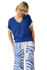 TOUAREG TWO-COLOUR SWEATER