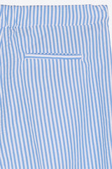 TIFFANY BLUE STRIPED TROUSERS