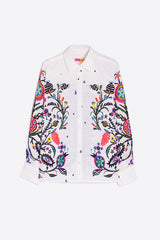 ISA TREE OF LIFE LINEN SHIRT