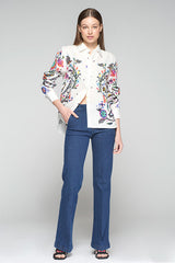 ISA TREE OF LIFE LINEN SHIRT