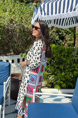 ANTONELLA ANIMAL PRINT DRESS