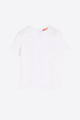 DARZIE PINEAPPLE EMBROIDERY T-SHIRT