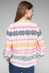 DREW IKAT PRINT SHIRT