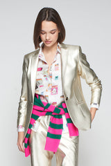 BEE BUTTONS GOLD BLAZER