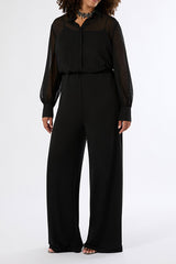 SULTANO LAMÉ CREPON SHIRT