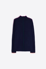 CUELLO ALTO VIVOS NAVY PINK GREEN KNITWEAR