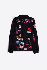GRAFFITI BLACK JACKET