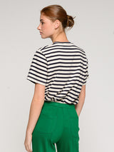 PALM STREE STRIPED T-SHIRT