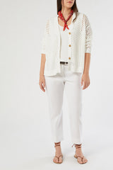 COMODO SHORT COTTON CARDIGAN