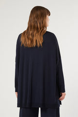 TAVOLA JERSEY KNIT FABRIC CARDIGAN
