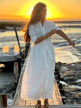 BRODERIE ANGLAISE DRESS