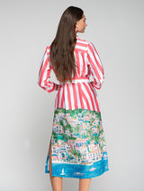 PUERTO BANUS STRIPED DRESS