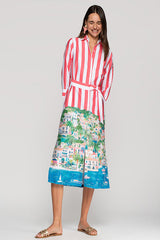 PUERTO BANUS STRIPED DRESS