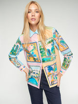 SOLE VOILE PRINT SHIRT