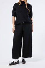 PIAVE WOOL SEQUIN POLO NECK JUMPER