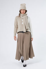 ULRICO BROWN LUREX CASHMERE BLEND JUMPER